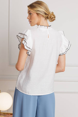 PUSH THE LIMIT WOVEN TOP - By Baano