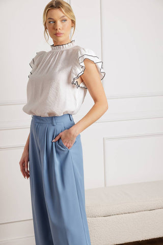 PUSH THE LIMIT WOVEN TOP - By Baano