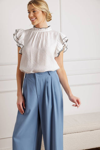 PUSH THE LIMIT WOVEN TOP - By Baano