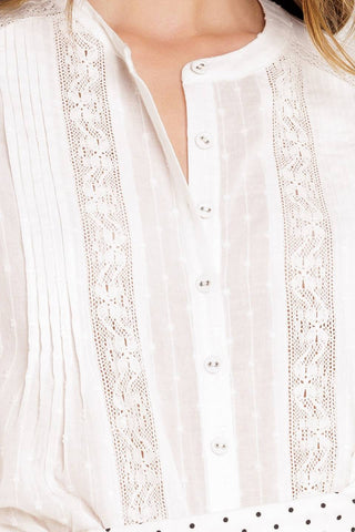 SALT BREEZE WOVEN TOP - By Baano