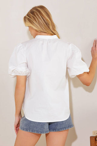 HIGH STANDARDS WOVEN TOP - By Baano