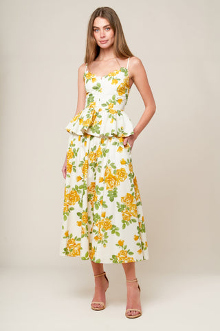 EVERY SUNDAY CREAM WOVEN TOP - By Baano