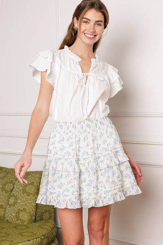 CLOSER THAN EVER WOVEN TOP - By Baano