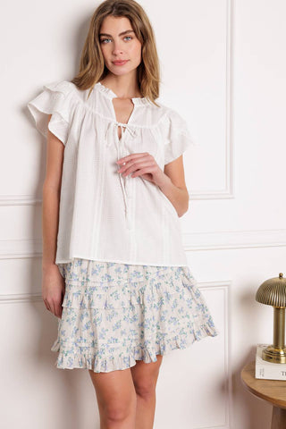 CLOSER THAN EVER WOVEN TOP - By Baano