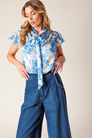 BEAUTY ICON WOVEN TOP - By Baano