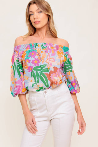 PRECIOUS MOMENT WOVEN TOP - By Baano