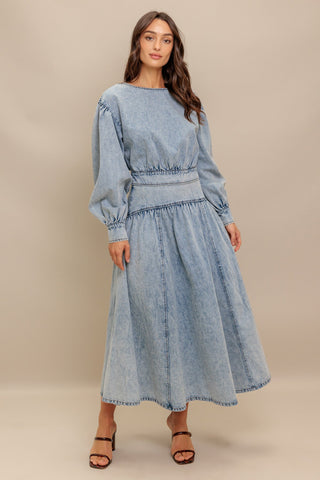 AMERICAN BLEND DENIM TOP - By Baano