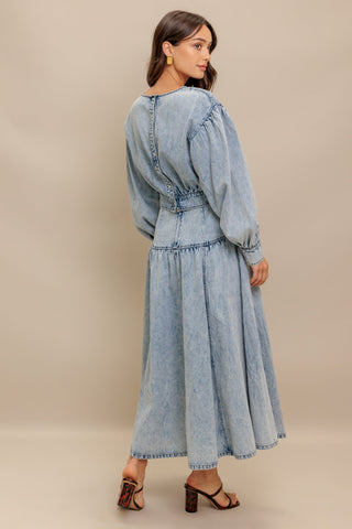 AMERICAN BLEND DENIM TOP - By Baano