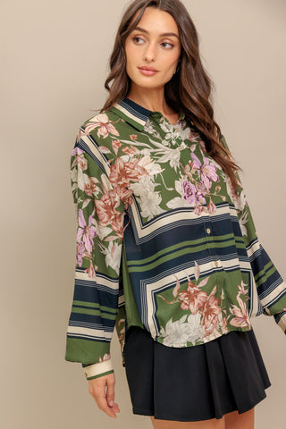 GARDEN CLUB  WOVEN TOP - By Baano