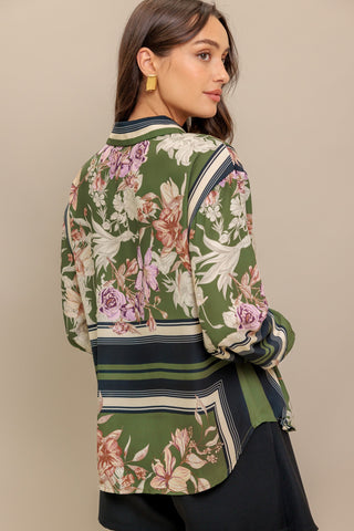 GARDEN CLUB  WOVEN TOP - By Baano