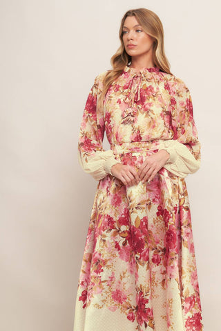 BLOSSOM DREAM BALLERINA WOVEN TOP - By Baano