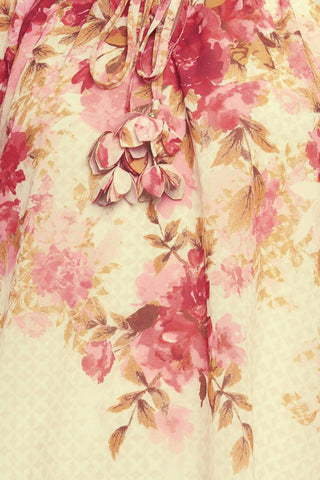 BLOSSOM DREAM BALLERINA WOVEN TOP - By Baano