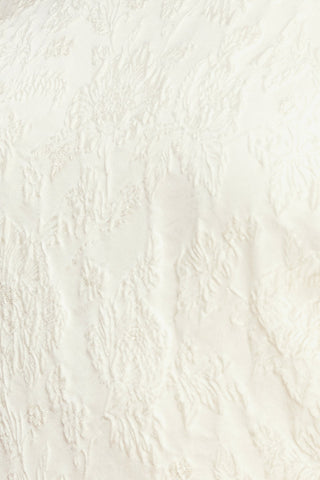 VANILLA SCALLOP WOVEN TOP - By Baano