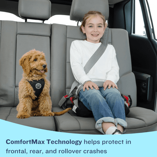 BubbleBum Inflatable Car Booster Seat - Travel Booster Seat - Pink Style ✔️ BubbleBum Booster Seats