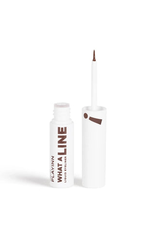 Inglot Playinn What A Line Liquid Eyeliner - Trusty Brown 24 - By Baano