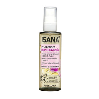 Isana Facial Cleansing Oil Fragrance Free For Dry and Sensitive Skin 100 ml - By Baano