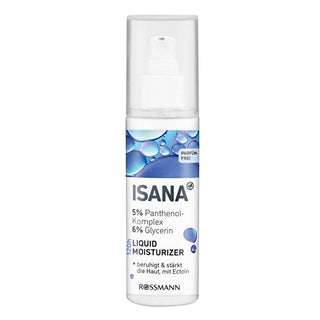 Isana Moisturizing Cream Liquid & Perfume Free 100 ml - By Baano