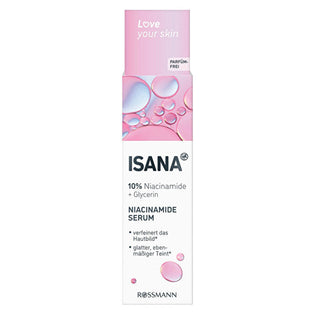 Isana Niacinamide Serum Love Your Skin 30 ml - By Baano