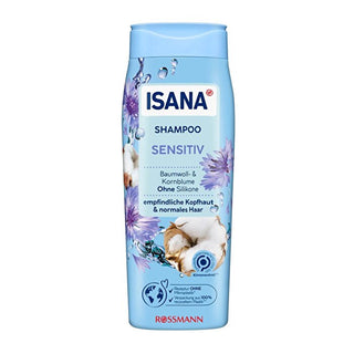 Isana Shampoo Cotton and St. John's Wort 300 ml - By Baano