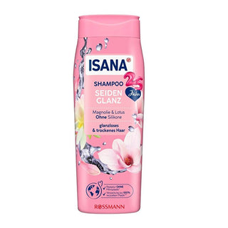 Isana Shampoo Silky Shine Magnolia and Lotus 300 ml - By Baano