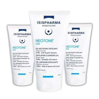 Isis Pharma Neotone GEL Exfoliating Facial Cleansing Gel 150 ml -3 Pack - By Baano