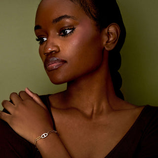 Caplink Two Tone Bracelet