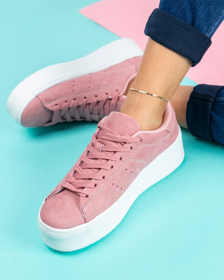Hero | Dusty Pink Suede