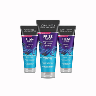 John Frieda Frizz Ease Dream Curls Flawless Curls Shampoo 250ml 3 Pack - By Baano