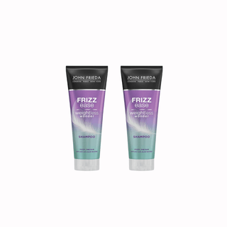 John Frieda Frizz Ease Shampoo for Fine and Frizzy Hair 250ml 2 Pack - By Baano