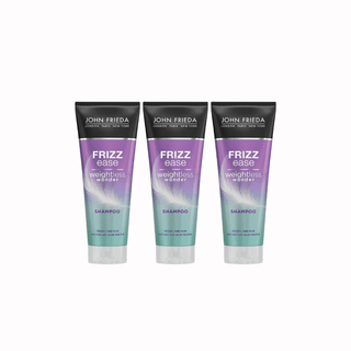 John Frieda Frizz Ease Shampoo for Fine and Frizzy Hair 250ml 3 Pack - By Baano