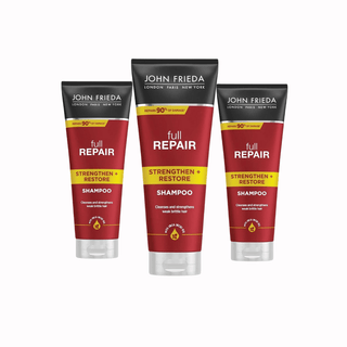 John Frieda Repair Repair Shampoo for Sensitive and Damaged Hair 250ml 3 Pack - By Baano