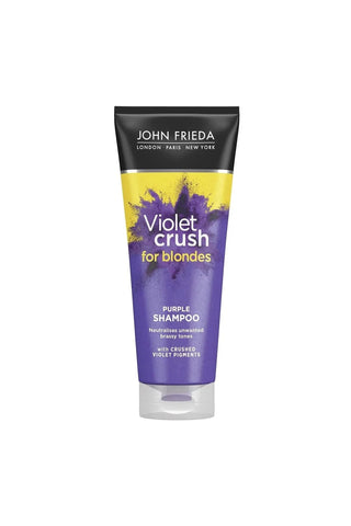 John Frieda Violet Crush Violet Extract Purple Shampoo for Blonde Hair 250ml - By Baano