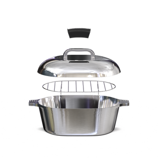 Oval Dutch Oven with Lid - 5 Quart (11 Inch) - By Baano