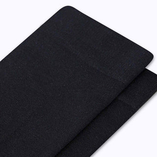 Knee-High Compression Socks – Solid Black (20-30 mmHg)