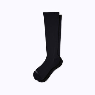 Knee-High Compression Socks – Solid Black