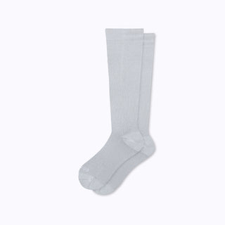 Knee-High Compression Socks – Solid Grey (20-30 mmHg)