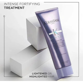 Kerastase Blond Absolu Cicaflash Shine Rinse-Off Conditioner for Blonde Hair 250ml - By Baano