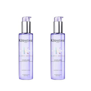 Kerastase Blond Absolu Cicaplasme Heat Protective Treatment Serum for Blonde Hair 150ml 2 Pack - By Baano
