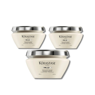 Kerastase Densifique Masque Densité Fullness and Elasticity Hair Mask 200ml 3 Pack - By Baano