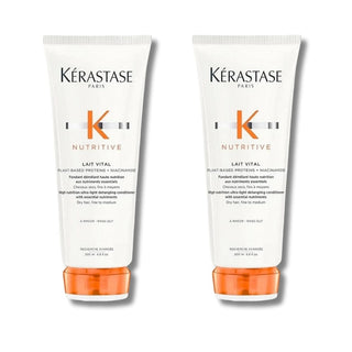 Kerastase Nutritive Lait Vital Conditioner for Dry Hair 200 ml 2 Pack Chivela