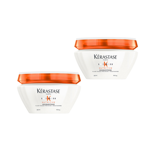 Kerastase Nutritive Masquintense Riche Deep Nourishing Intensive Hair Mask 200 ml 2 Pack - By Baano