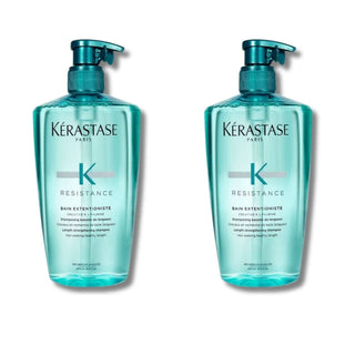 Kerastase Resistance Bain Extentioniste Repair Shampoo for Stronger 500 ml 2 Pack - By Baano