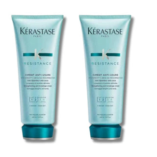 Kerastase Resistance Cıment Anti-User Re-Strengthening and Structuring Treatment Milk 200ml 2 Pack - By Baano