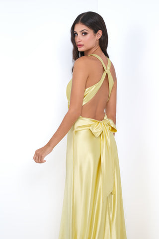 Odette Maxi Dress - Yellow - By Baano
