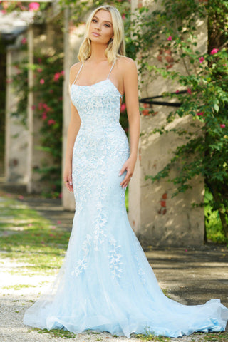 The Dutchess Gown - Light Blue - FINAL SALE - By Baano