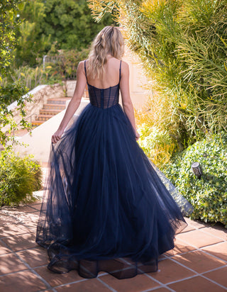Yasmin Gown - Navy - By Baano