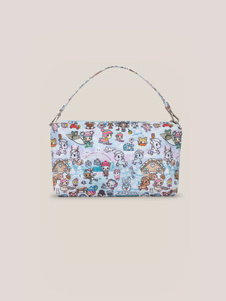 tokidoki Snow Day Be Quick Shoulder Diaper Bag Accessory — Ice Blue - By Baano