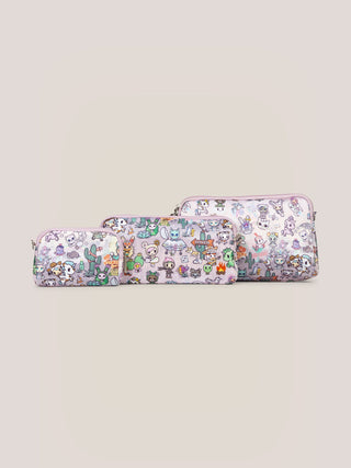tokidoki Be Set 3-piece Pouch Set - Cosmic Desert - By Baano
