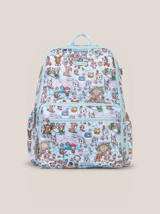 tokidoki Snow Day Zealous Backpack Diaper Bag — Ice Blue - By Baano