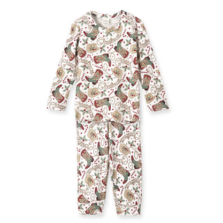 Western Christmas Pajamas for Kids – Bamboo Holiday PJs - By Baano